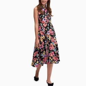 Kate Spade Floral Midi Dress